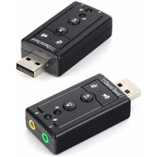 Dark DK-AC-USC71 Usb2.0 7.1 Stereo Efektli Ses Kar