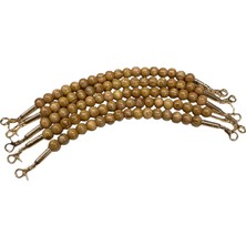 Elegantshop Ahşap Boncuklu Çanta Sapı 42 cm Yml1