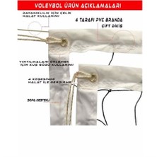 Attack Sport AVF234 Profesyonel Voleybol Filesi 3 mm 10X10 cm