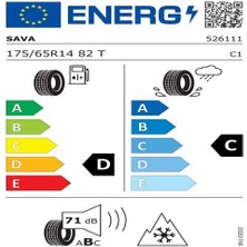 Sava 175/65 R14 82T Eskimo S3+ Oto Kış Lastiği ( Üretim Yılı: 2024 )