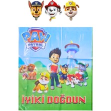 Ngüzel Party Paw Patrol Iyi Ki Doğdun Masa Örtüsü