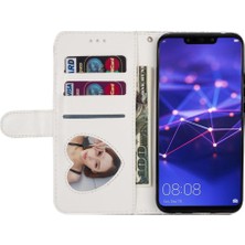 Colorful Shop Huawei Mate 20 Lite Bilek Kayışı Manyetik Kapatma Için Fermuarlı Cebi Durumda (Yurt Dışından)