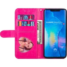 Colorful Shop Huawei Mate 20 Pro Için Fermuar Cep Durumda Pu Deri Kart Tutucu Bilek (Yurt Dışından)