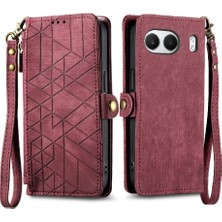 Colorful Shop Oneplus Nord 4 Için Flip Case Deri Kılıf Kapak Kapak Basit Iş (Yurt Dışından)