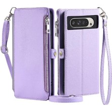 Colorful Shop Google Piksel 9 Pro Xl Rfıd Engelleme 9 Kart Yuvaları Uzun Için Crossbody Durumda (Yurt Dışından)