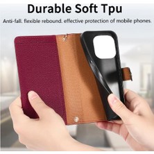 Colorful Shop Xiaomi 14T Darbeye Fermuar Cüzdan Deri Kılıf Aşk Için Flip Case (Yurt Dışından)