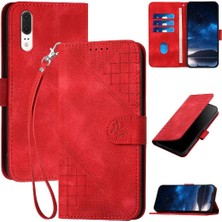 Colorful Shop Huawei P20 Yüksek Kaliteli Deri Telefon Kılıfı ve Kredi Kartı Için Flip Case (Yurt Dışından)