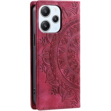 Colorful Shop Xiaomi Poco M6 4g Için Flip Case Darbeye Kapak Kapak Yan Toka Pu (Yurt Dışından)