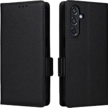 SZY Market Samsung Galaxy M35 5g Pu Deri Manyetik Yan Toka Kart Için Flip Case (Yurt Dışından)