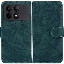 SZY Market Xiaomi Poco X6 Pro 5g Kickstand Koruyucu Deri Cüzdan Için Flip Case (Yurt Dışından)