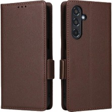 SZY Market Samsung Galaxy M35 5g Pu Deri Manyetik Yan Toka Kart Için Flip Case (Yurt Dışından)