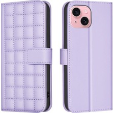 SZY Market IPhone 13 Için Flip Case Kart Yuvaları Tutucu Iş Basit Tarzı Cüzdan Pu (Yurt Dışından)