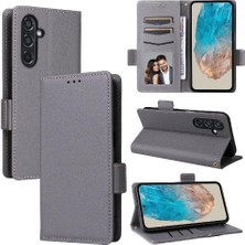 SZY Market Samsung Galaxy M35 5g Pu Deri Manyetik Yan Toka Kart Için Flip Case (Yurt Dışından)