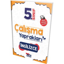 Açı Yayınları 5. Sınıf Efsane İngilizce Yaprak Test