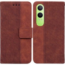 SZY Market Oneplus Nord Ce4 Lite Flip Için Flip Case Folio Cüzdan Kapak Kickstand Pu (Yurt Dışından)