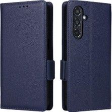 SZY Market Samsung Galaxy M35 5g Pu Deri Manyetik Yan Toka Kart Için Flip Case (Yurt Dışından)