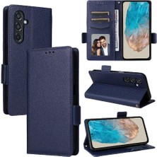 SZY Market Samsung Galaxy M35 5g Pu Deri Manyetik Yan Toka Kart Için Flip Case (Yurt Dışından)