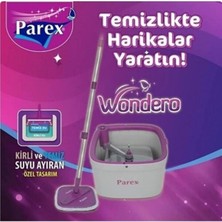 Parex Wondero Otomatik Temizlik Seti - Temiz & Kirlik Suyu Ayıran Özellik