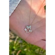 ÇGK KUYUMCULUK Kelebek Altın Kolye KLYCGK044