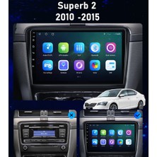 New Space Skoda Süper B Android 4gb Ram 64GB Rom 8 Çekirdek Carplay Multimedya