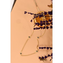 ÇGK KUYUMCULUK  Yoncalı Altın Kolye  CGKKLY139