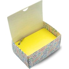 Copyder Halkalı Beyaz Flash Kartlar 50 Adet 5.5x8.5 cm Not Kartı, Kelime Kartı, Ders Çalışma Kartı