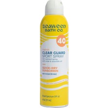 Seaweed Bath Co. Spf40 Clear Guard Sport Güneş Spreyi 177ml