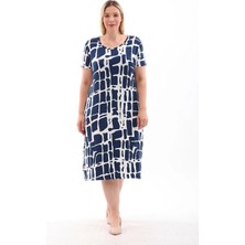 Kadın Büyük Beden Örme Elbise - BGE42