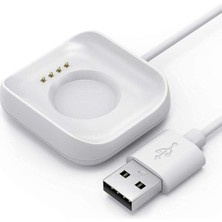 Adige Oppo Watch 46MM Şarj Aleti Beyaz