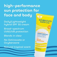 Seaweed Bath Co. Spf30 Sheer Protect Daily Güneş Kremi 100ml