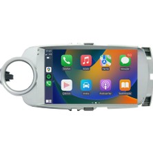 New Space Toyota Yaris (12-17) Android 2gb Ram 32GB Rom Carplay Multimedya