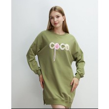 Uğur Butik Destina Coco Yazılı Tunik