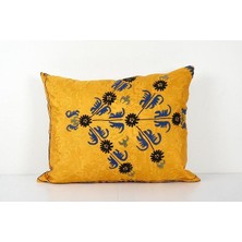 Etnik Bulvar Vintage Etnik Suzani Kırlent Kılıfı El Dokuma Kırlent Kılıf