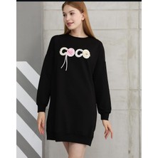 Uğur Butik Destina Coco Yazılı Tunik