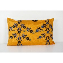 Etnik Bulvar Vintage Etnik Suzani Kırlent Kılıfı El Dokuma Kırlent Kılıf