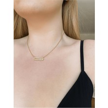 Asteria Jewelry Yatay Mess Kolye