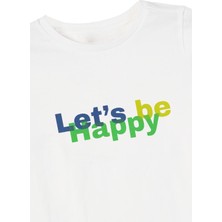 Charamela Bisiklet Yaka Kız Çocuk Baskılı T-Shirt - CK601