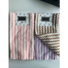 6 Adet 30X30 Mikrofiber, Leke Tutmaz, Koku Yapmaz Yumuşak Dokulu Temizlik Bezi Mutfak Bezi