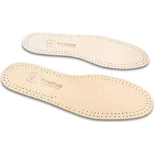 Foottab Exclusive Hakiki Deri Ayakkabı Tabanlığı, Parfümlü, Koku Önleyici Ter Emici, Leather Insole,