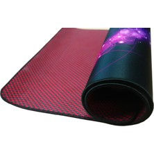 Throne Nebula 80X30CM 5mm Mikrofiber Yüzey Nano Teknoloji Kaymaz Zemin Dikişli Xl Premium Mousepad