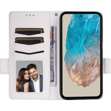 MY Boutique1 Samsung Galaxy M35 5g Pu Deri Manyetik Yan Toka Kart Için Flip Case (Yurt Dışından)