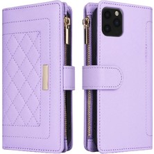 MY Boutique1 IPhone 11 Için Flip Case Pro Kart Yuvaları Kayış Cüzdan Darbeye (Yurt Dışından)