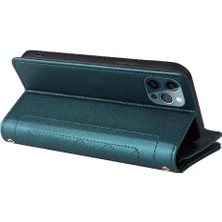 MY Boutique1 IPhone 12 Için Flip Case Pro Max Kart Yuvaları Kayış Cüzdan Darbeye (Yurt Dışından)