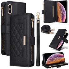 MY Boutique1 IPhone x Için Flip Case/xs Darbeye Cüzdan Kayış Kart Yuvaları (Yurt Dışından)