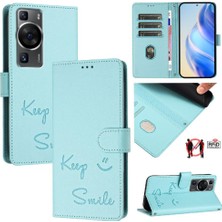 MY Boutique1 Huawei P60/P60 Pro Rfıd Engelleme Flıp Kapak Pu Deri Kart (Yurt Dışından)