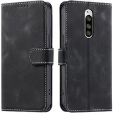 MY Boutique1 Sony Xperia 1 Için Flip Case Bilek Kayışı Kickstand Cüzdan Kart Yuvaları Pu (Yurt Dışından)