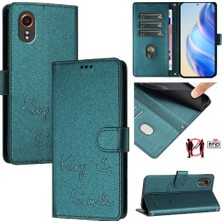 MY Boutique1 Galaxy Xcover7 Rfıd Engelleme Kart Tutucu Cüzdan Flıp Pu (Yurt Dışından)