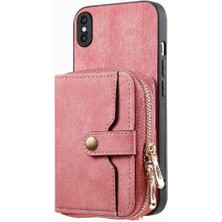 MY Boutique1 IPhone X/xs 7 Kart Yuvaları Için Kılıf Ayarlanabilir Kordon Standı Fermuar Kapatma (Yurt Dışından)