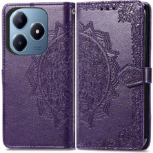 MY Boutique1 Realme C63 Darbeye Zarif Desen Kapak Kapak Deri Için Flip Case (Yurt Dışından)