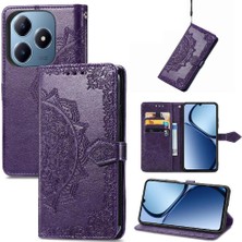 MY Boutique1 Realme C63 Darbeye Zarif Desen Kapak Kapak Deri Için Flip Case (Yurt Dışından)